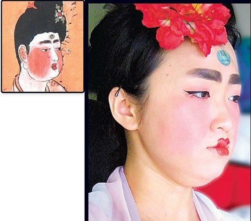 唐朝的<em>化妆步骤</em>一共七步