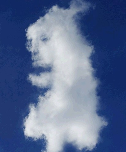 美国罕见橙色乳房云 各地奇特云朵集锦\/组图