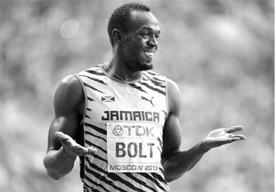 世锦赛博尔特三连冠 劲敌缺赛金牌早是囊中之