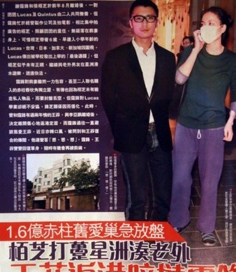 王菲暗探谢霆锋 揭娱乐圈令人唏嘘新欢旧爱高清图片