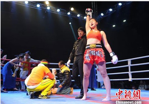 中国女拳王,中国女拳王张伟丽简介