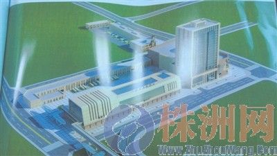 株洲汽车西站效果图