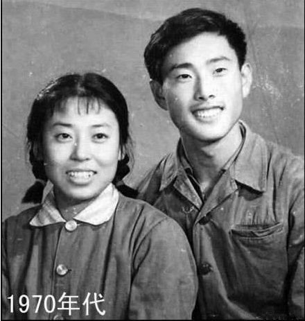 70年代_70年代的婚纱照