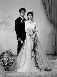 年代婚纱照_70年代婚纱照