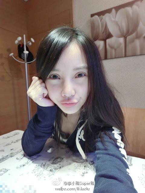 李小璐撞脸angelababy