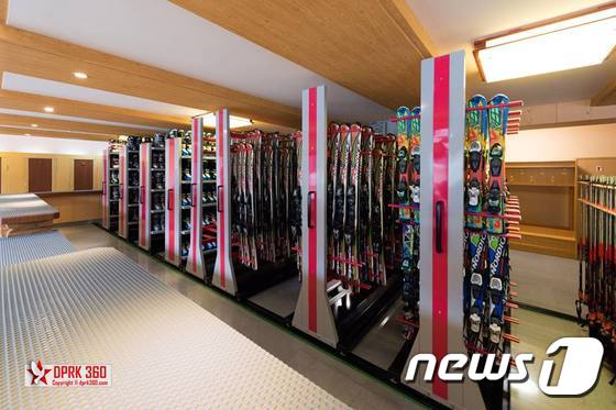 朝鲜马息岭滑雪场奢华内部曝光(图)