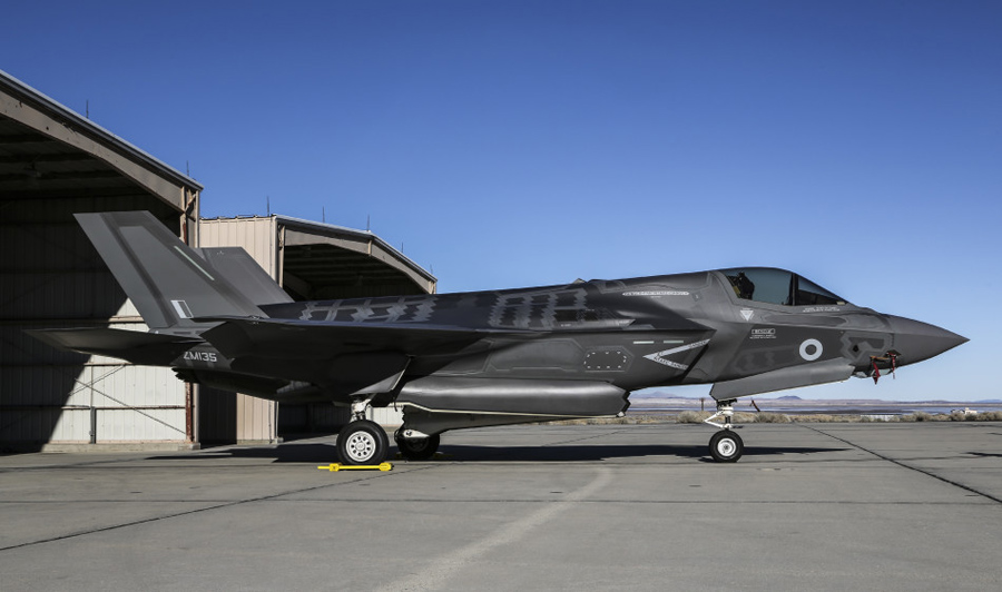 英国首支F-35中队在美空军基地成立 将在美受