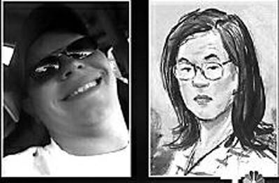 威廉与庭审上刘文静的画像