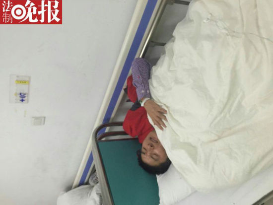 殷先生正在住院治疗