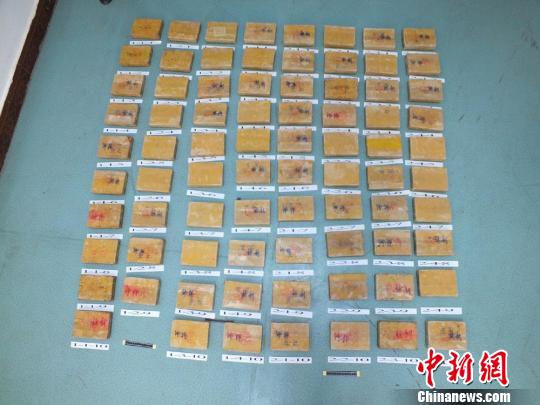 甘肃警方侦破特大毒品案缴获海洛因31.55公斤