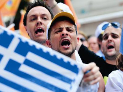 希腊总理宣布公投结果是“否决” 或无法留欧元区