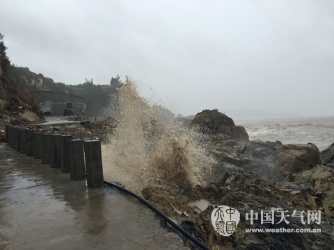 台风“苏迪罗”登陆福建 9省市将现强风暴雨