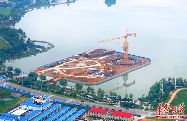梅溪湖新城标志建筑城市岛明年7月竣工 - 焦点