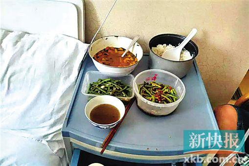 ▲土豆、豆角、洗锅汤是阿娥与丈夫每天的生活标准。