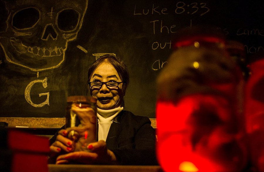 全球最恐怖鬼屋 进入前须签弃权声明