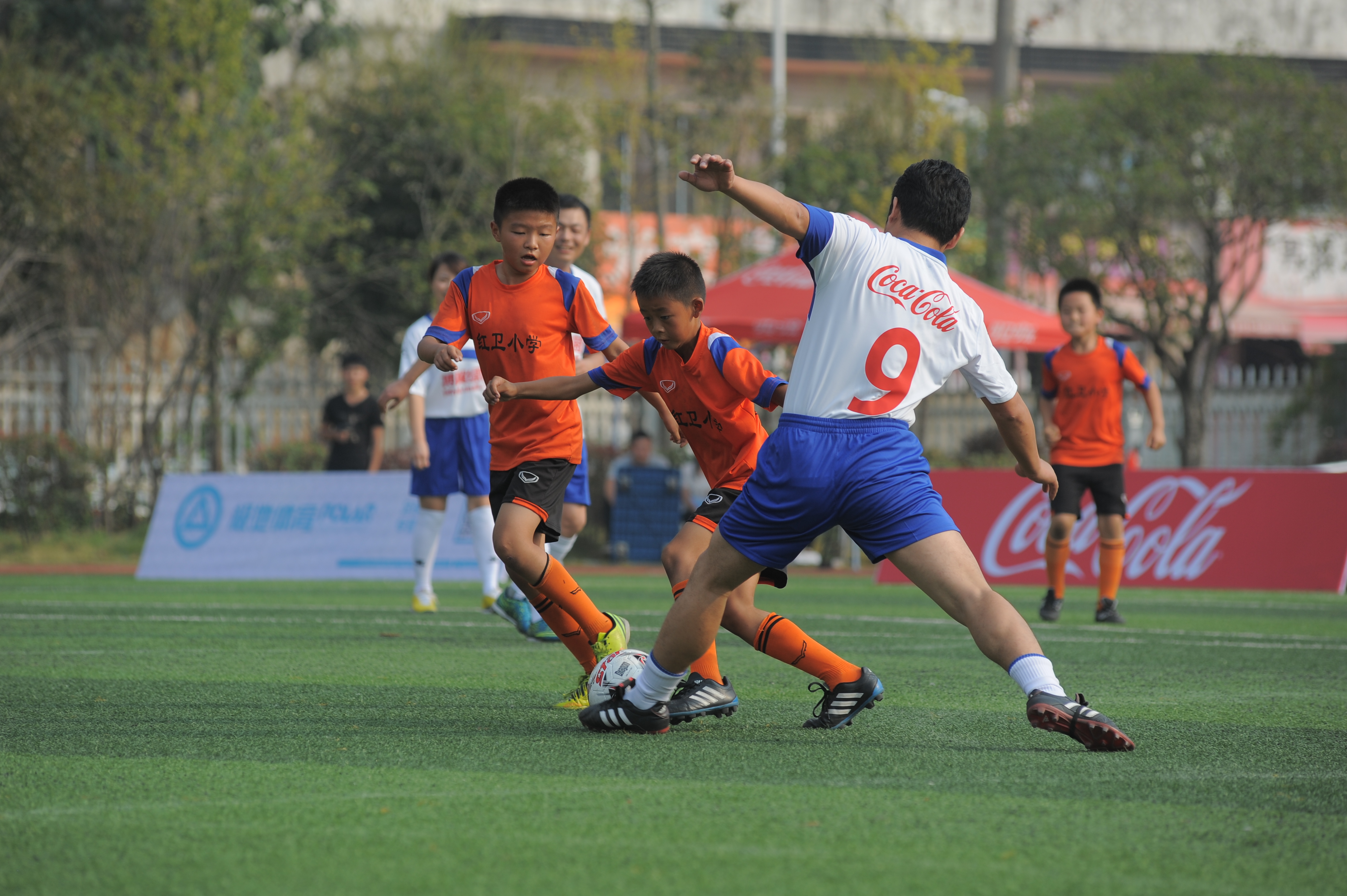 2015年长沙市中小学足球比赛开幕