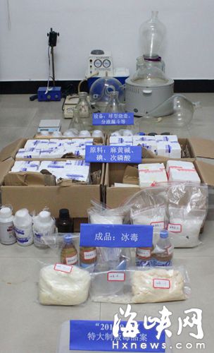 男子网遇自学毒师公寓中办制毒工厂