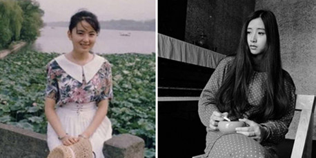 纯自然的美丽:中国八十年代的姑娘