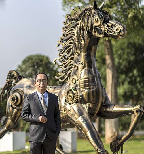 杨刚与他的作品