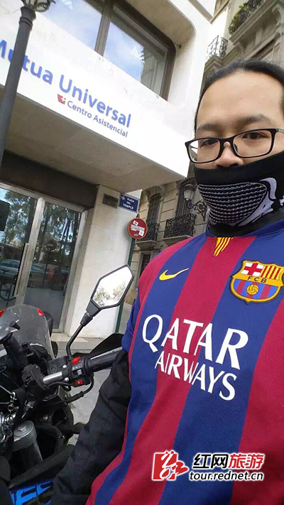 今天的席振中，抵达梦之彼岸——巴塞罗那。