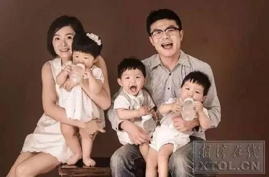 湘潭夫妻生三胞胎有两个同卵 机率为70万分之一