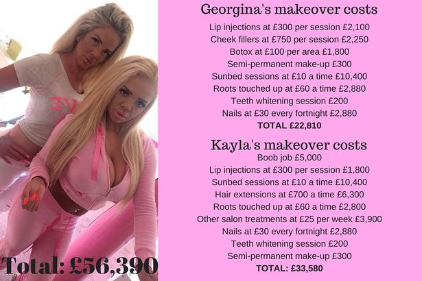 母女俩花费近53万人民币 整容成同一明星脸