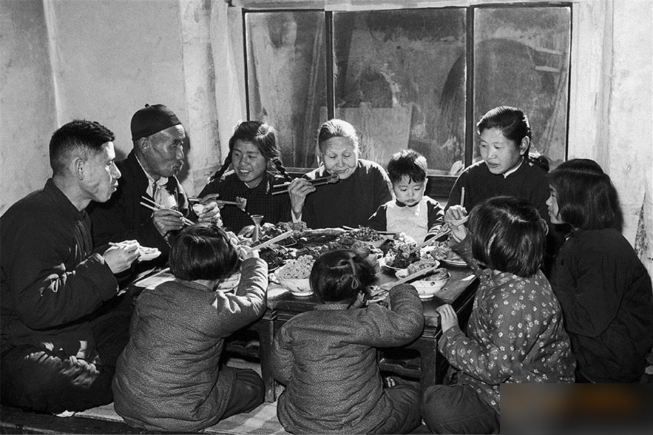 老照片:50年前中国的春节