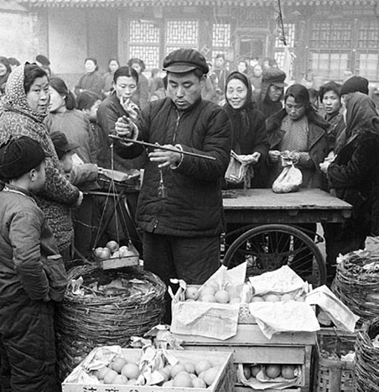 老照片:50年前中国的春节