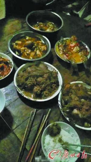 引发分手的年夜饭图。