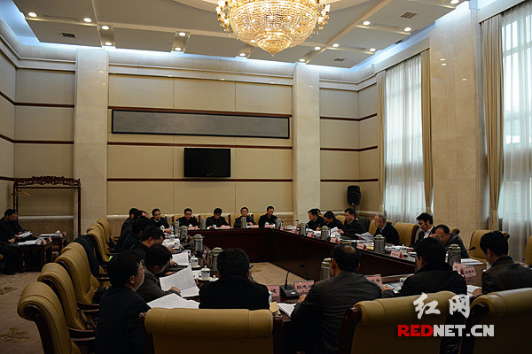 2月16日，湖南省援疆援藏工作座谈会在长沙举行。