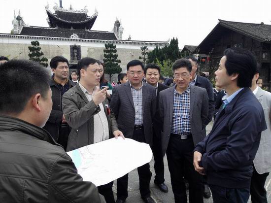 銅鑼灣集團考察永州投資環境 初步達成投資意向圖片 45503 550x412