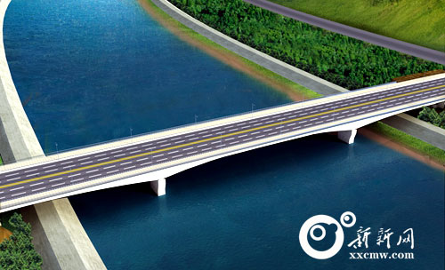 娄底市秋蒲桥将于2017年底竣工通车