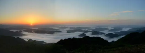      日出大灵山(龙山)