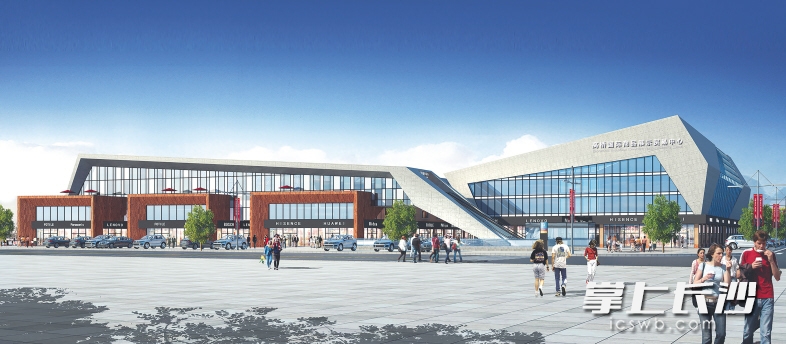 高桥国际商品展示贸易中心效果图