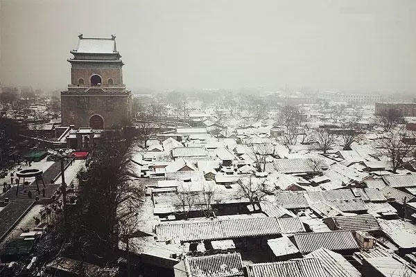 一下雪,北京就成了北平