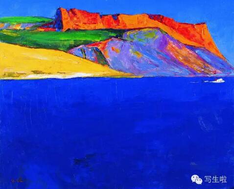 罗尔纯的写生丨油画色彩大师,东方的梵高