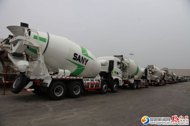 三一湖汽邵阳产业园一角（资料图)