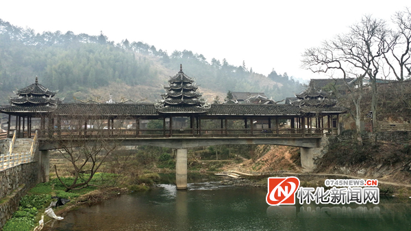 横岭风雨桥。