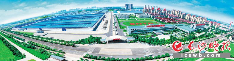 国家级望城经济技术开发区一角。