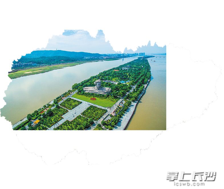 长沙境内水系发达，流域面积10平方公里以上的河流共有335条。图为湘江橘子洲河段。 长沙晚报记者 邹麟 摄