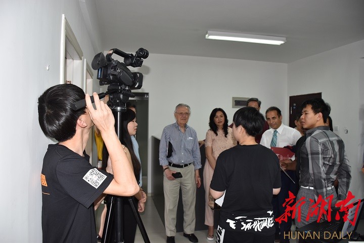 美中企业家商会考察米联科技