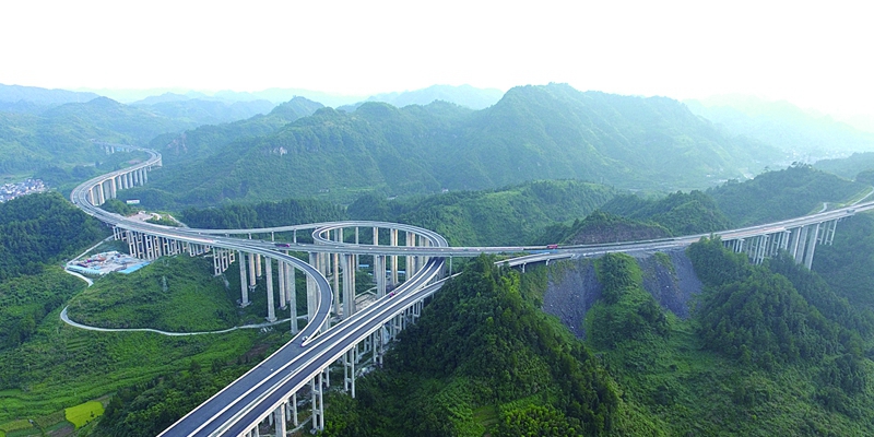 永吉高速公路石家寨互通 预计今年9月15日竣工通车图片