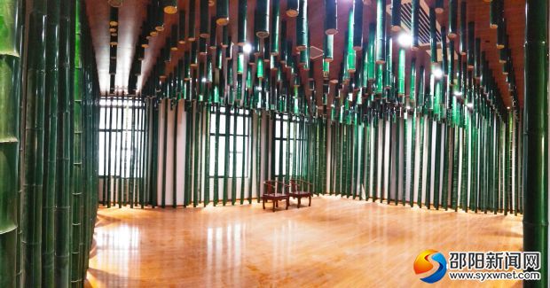 装饰一新的冥想室。