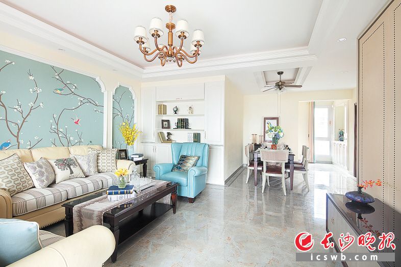 长沙某装饰公司精美的样品房。资料图片