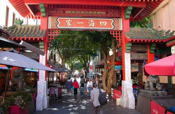 悉尼唐人街资料图