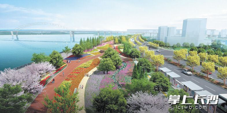 潇湘路三段两厢效果图。资料图片