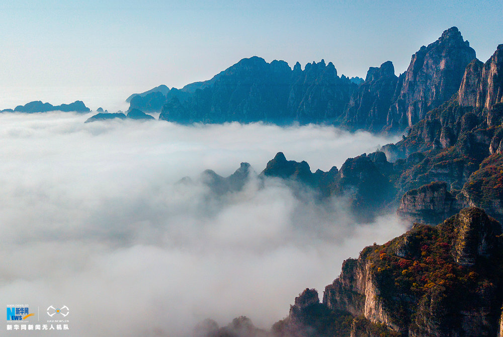 "飞阅"中国|航拍狼牙山秋韵