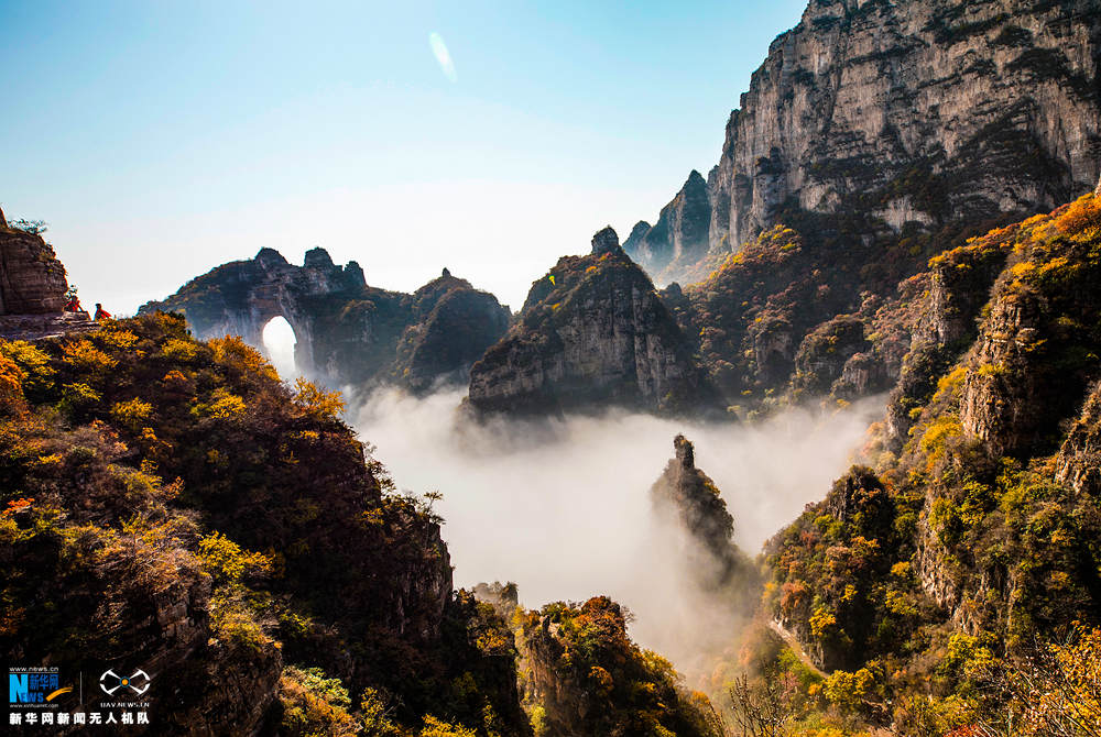 "飞阅"中国|航拍狼牙山秋韵