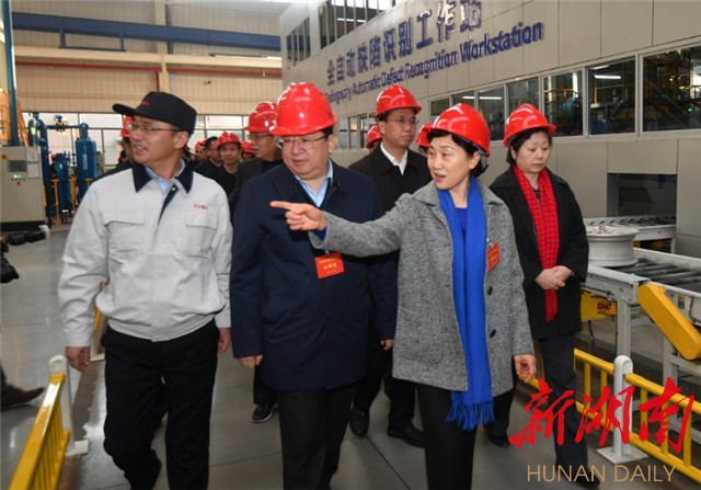 杜家毫许达哲李微微乌兰分别带队参观考察长沙产业项目 新湖南www.hunanabc.com