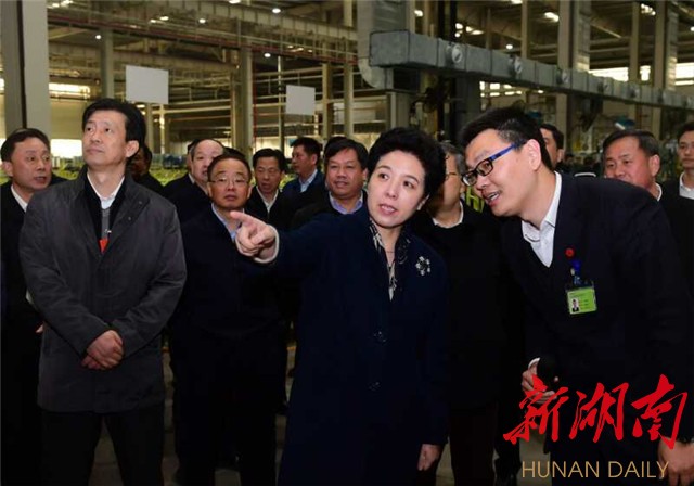 杜家毫许达哲李微微乌兰分别带队参观考察长沙产业项目 新湖南www.hunanabc.com